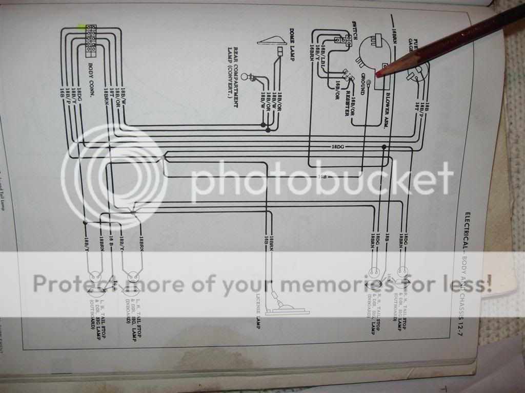 Ground Locations - 1965 Convertible - CorvetteForum ... 1965 chevy nova starter wiring diagram 