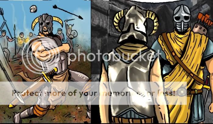 I took an arrow in the knee