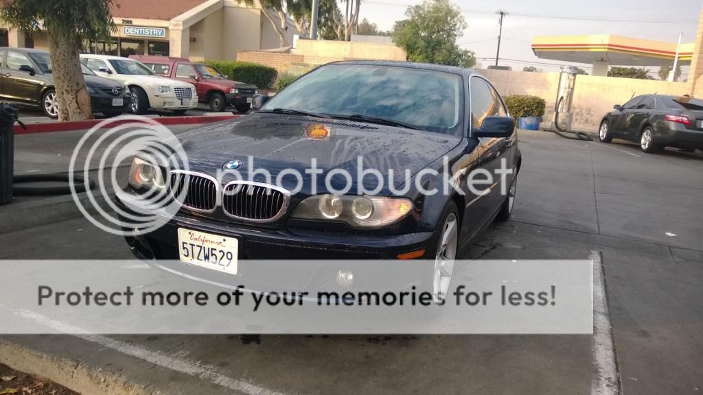 2004 325Ci Sport with 15mm Spacers! Before/After with pics! E46