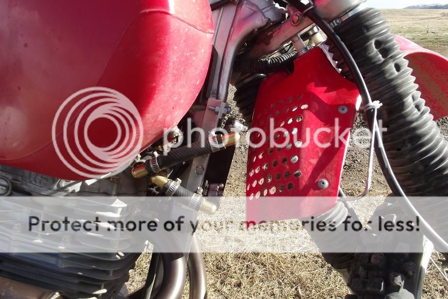 XR650L Spud's Oil Cooler Adventure Rider