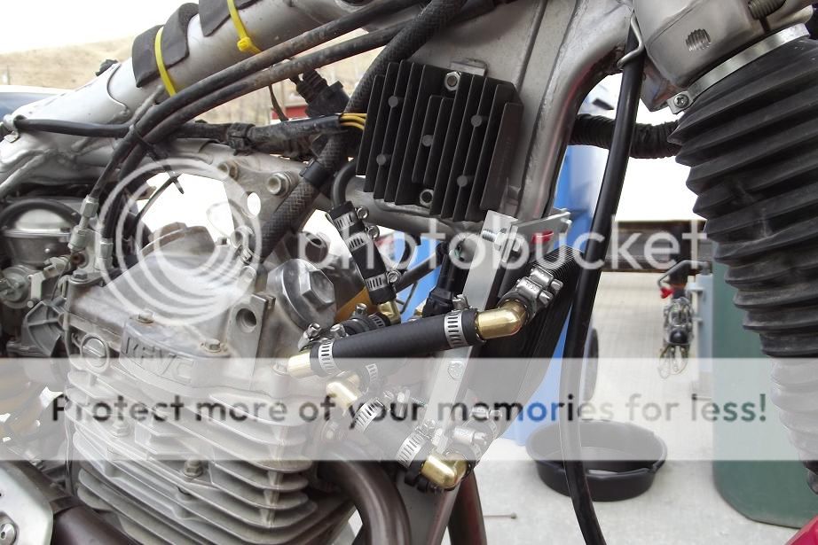 XR650L Spud’s Oil Cooler XR600/650 ThumperTalk
