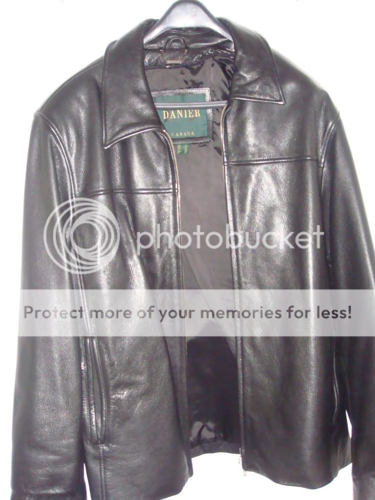 Men's Danier Leather Jacket size S 150 obo.