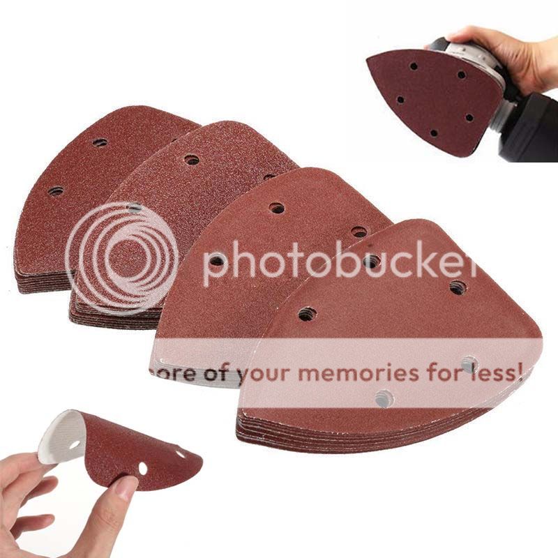 10pcs 140x90mm Mouse Detail Sander Pads Sanding Sheets Sandpaper Discs