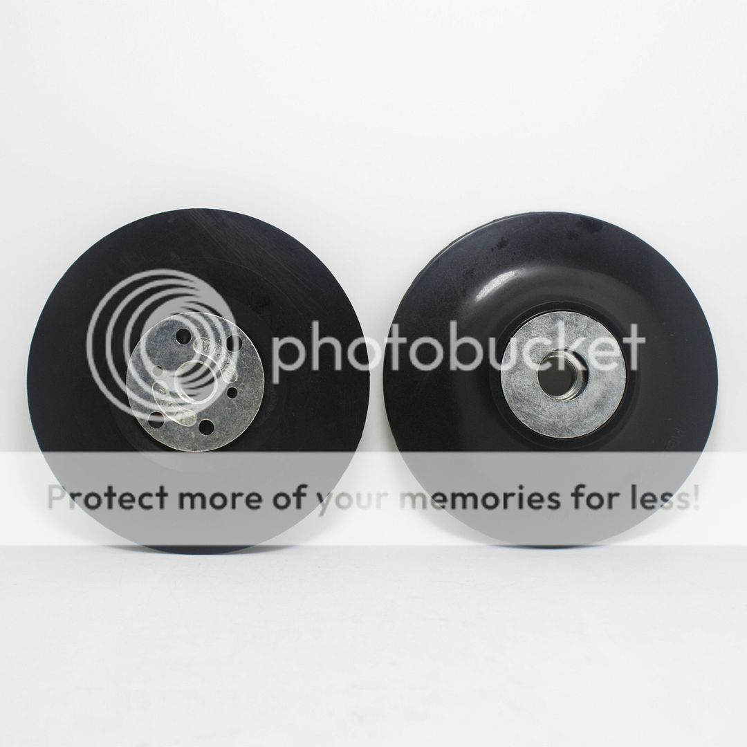 M14 Thread 115mm Plastic Backing Disc Pad, For 4 1/2" Angle Grinder